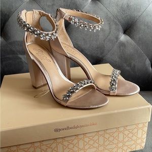 Jewel Badgley Mischka Mayra Block-Heel